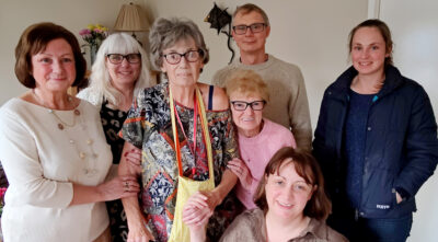 Beryl, Stephen, Linda and Beth visit Emma David's, 20th October 2021